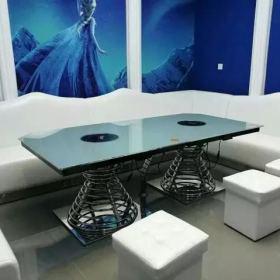 西安火力方音樂(lè)餐廳卡座沙發(fā)定制案例